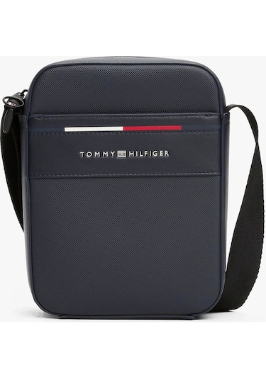 Tommy Hilfiger Tommyu Hilfiger Erkek Mavi Çapraz Çanta Lacivert