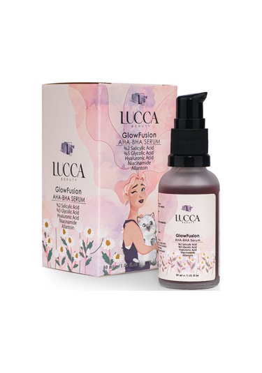 Lucca Beauty Glowfusion Aha-Bha Serum 30 ML