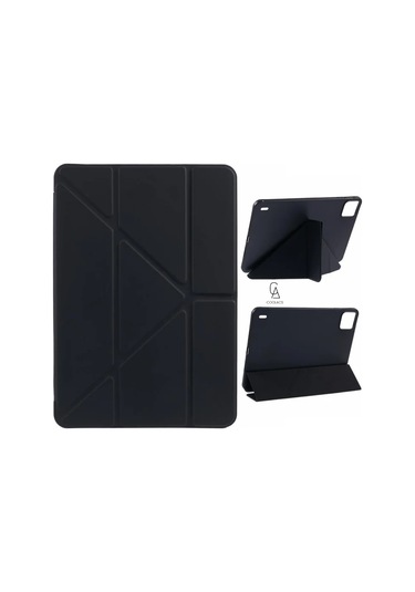 Xiaomi Pad 7 11.2 İnç Uyumlu Kılıf 3 Farklı Stand Kalemlikli Tri Folding Tablet Kılıfı Kılıf