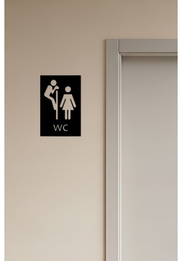 Wc Tabelası, Tuvalet Levhası, Kadın Erkek Tabela, Yönlendirme Levhaları 50
