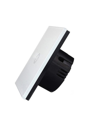 Fastbuy 86mm 1 Grup Akıllı Ev Işık Anahtarı, Rf433 Uzaktan Kumanda, Ac 110-240v, Altın Kaplama Ev Tipi Otomasyon Sistemi