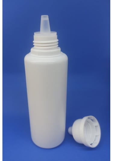 Demethome Boş Plastik Likit Şişe Mürekkep Kolonya Şişesi 100 x 125 ML
