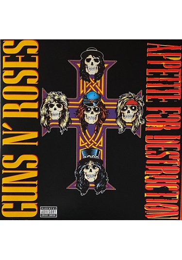 Guns N' Roses - Appetite For Destruction , Lp Hard Rock