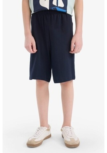 DeFacto Erkek Çocuk 2'li Takım Baskılı Kısa Kollu Tişört Şort F1228A825HSTR107 DeFacto Erkek Çocuk 2'li Takım Baskılı Kısa Kollu Tişört Şort F1228A825HSTR107