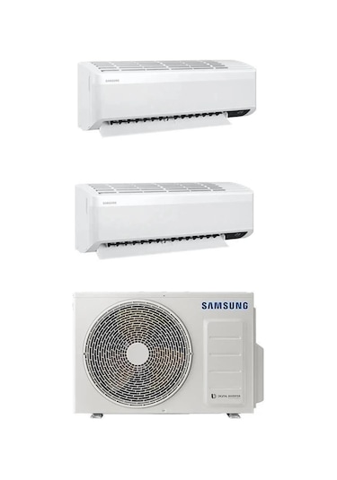 Samsung Wind Free Multi 1+2 Sistem AJ100TXJ5KH/EA 18+24 BTU Duvar Tipi Klima