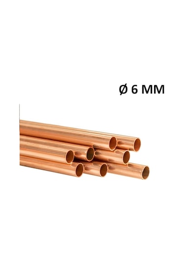 6 Mm Bakır Boru Saf Iç Çap 5 Mm 50 Cm 478739979