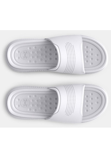 Unisex UA Ansa Elevate Terlik 3025044-101 Beyaz