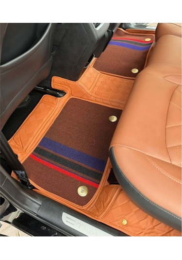 Chery Tiggo 8 Pro 5 Kişilik Araca Özel 8d Çift Katmanlı Havuzlu Paspas Takımı