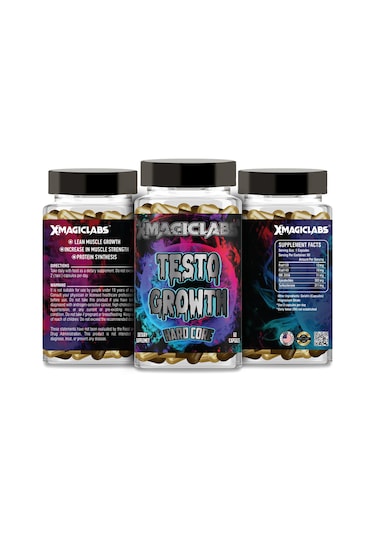 Xmagıclabs Testo Growth Rad150-rad140-mk2866 Ostarine-turkesteron 60 Caps Aromasız