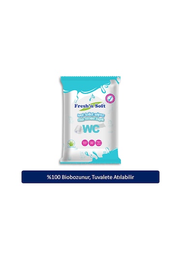 Fresh'N Soft Islak Tuvalet Kağıdı 60'Lı