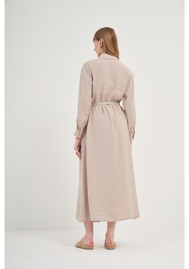 Ftz Modal Elbise Taş 31016 Taş