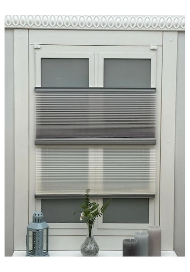 As Perde Gece Gündüz Duble Plise Perde Yapıştırmalı