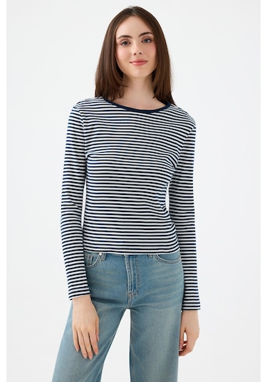 Loft Kadın Sweatshirt Lacivert