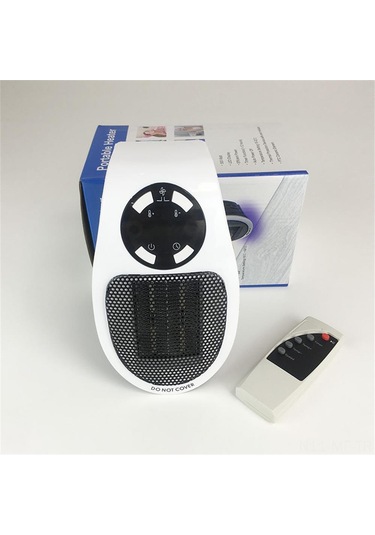 Mufunye 500w Taşınabilir Mini Ptc Isıtıcı - Uzaktan Kumandalı, Hızlı Isınma, 2 Hız Ayarlı, 12 Saat Zamanlayıcılı
