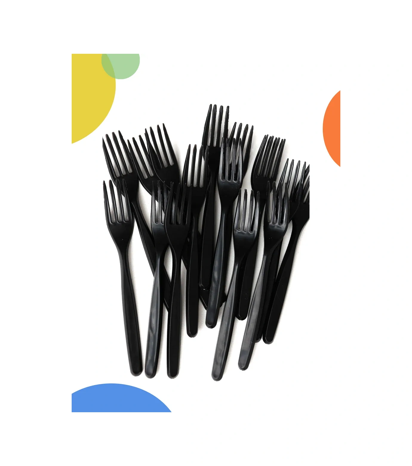 Pakkom Tek Kullanımlık Plastik Çatal Bıçak Takımı 372786290 100 adet