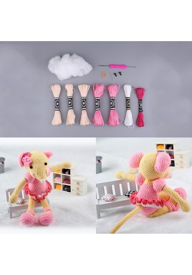 Suntek Dıy Fare Tığ Kitleri El Yapımı Doldurulmuş Oyuncak