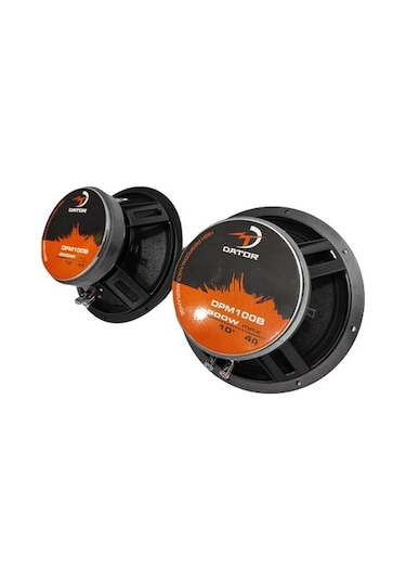 Dator Dpm100 25 Cm Midrange Hoparlör 900 Watt 225 Rms / Dpm-100