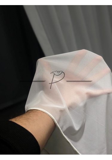 Tül Perde Brillant Marka  Lüx Yeni Nesil Grek Etek Kurşun Sarım Ekru