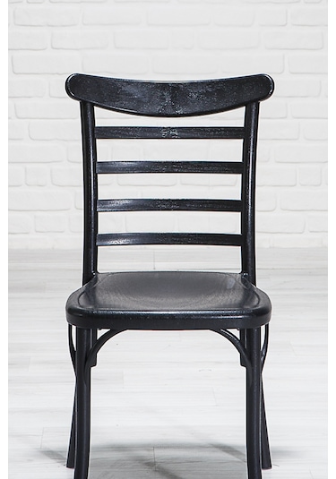 Arda / Efes Mutfak Masa Takımı 4 Sandalye 1 Masa - Siyah