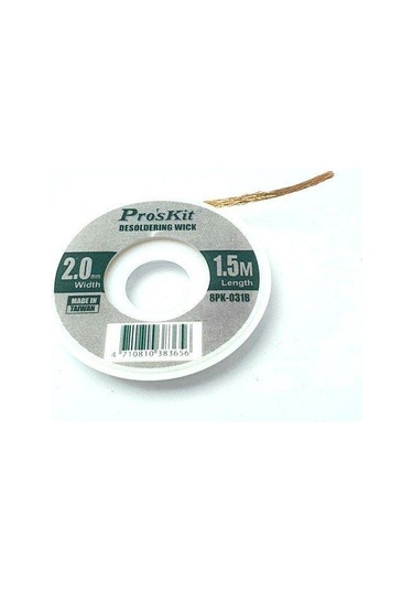 Proskit 8Pk-031B Lehim Temizleme Teli 2Mm
