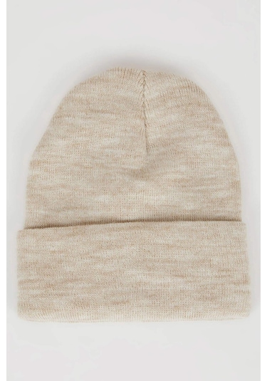 DeFacto Kadın Dokuma Etiketli Triko Bere R7496AZ24WNBG26