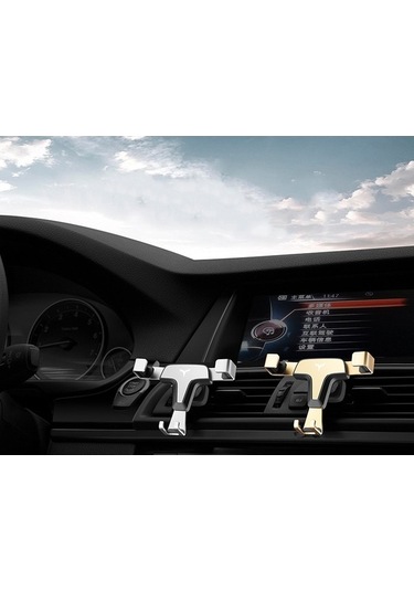 Agoodshop Araba Metal Cep Telefonu Navigasyon Braketi Cep Telefonu Tutacağı