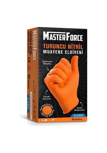 HAS-PET MASTERFORCE TURUNCU ELDV. XL BOY 50 Lİ