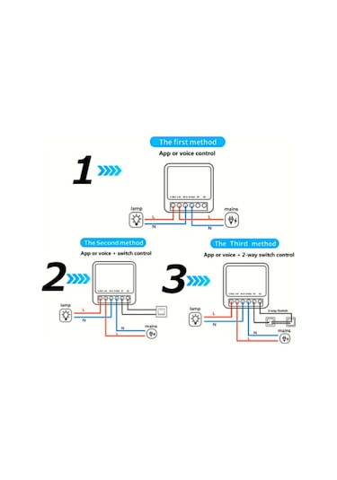 TUYA DESTEKLİ AKILLI ZAMANLIYICI IŞIK ANAHTARI
