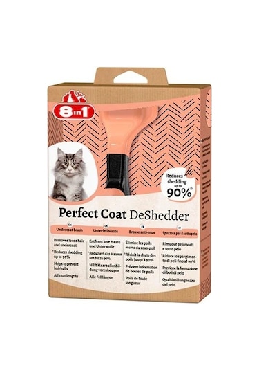 8 in 1 Perfect Coat Kedi Tüy Toplayıcı Tarak Small