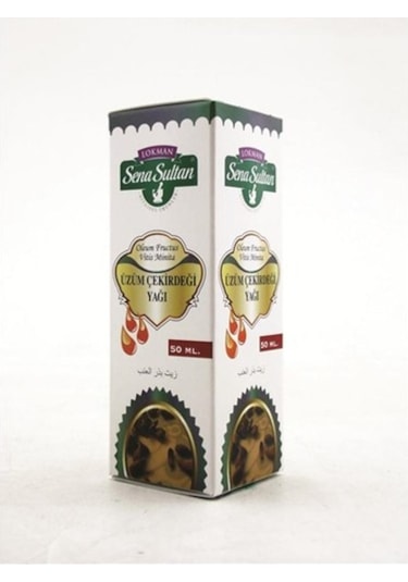 Lokman Sena Sultan Üzüm Çekirdeği Yağı 50 ML