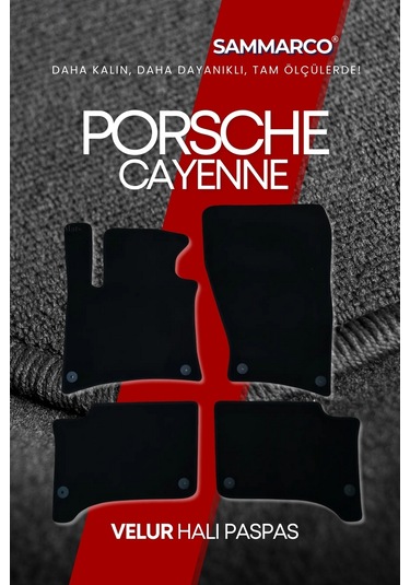 Porsche Cayenne 2014 Halı Paspas Velur Paspas Kumaş Paspas Oto Paspas
