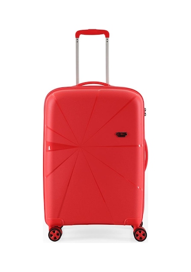 Ççs 5264 Polipropilen Kabin Boy Valiz Kırmızı