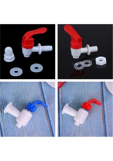 Joyhub Mingjin Shop2 12mm Tarzı Mm Şarap Vanası Su Sebili Anahtarı Dokunun Cam Şarap Şişesi Plastik Musluk Kavanoz Şarap Fıçısı Su Deposu Musluk Filtre İle 1 Adet 5acds8 Beyaz