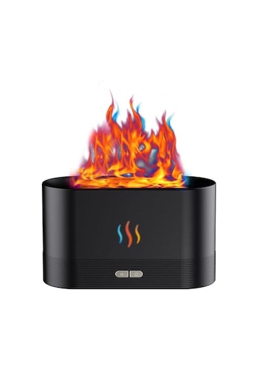 Şömine Tasarımlı Hava Nemlendirici Çok Renkli