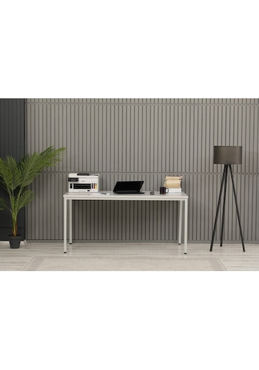 Arpelia Çalışma Masası 160x80x75 Cm Gri