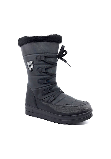 Twingo 995 Kışlık Içi Kürklü Termal Siyah Kadın Kar Botu (505116524)