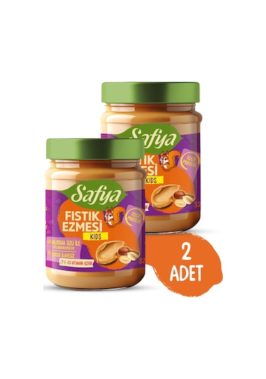 Safya Kids Fıstık Ezmesi 320 Gr X 2 Adet