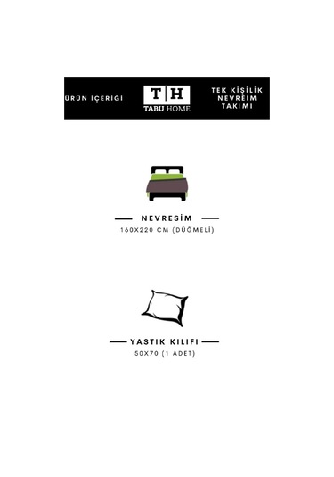 Tabu Home  Kapadokya Balon Krem Tek Kişilik Nevre