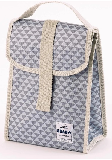Beaba Geneva Iı Bebek Bakım Çantası Gri Desenli 44x26x30 Cm