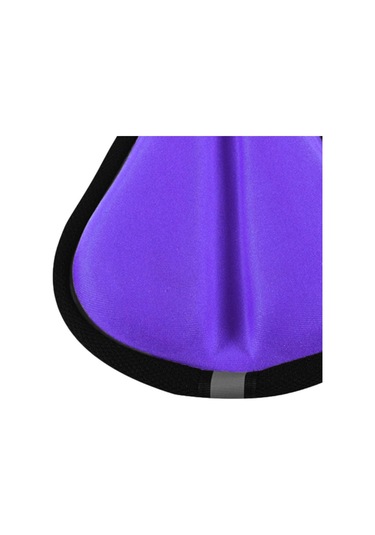 Homyl Çocuk Bisikleti Koltuk Minderi Kılıfı Hafızalı Mor