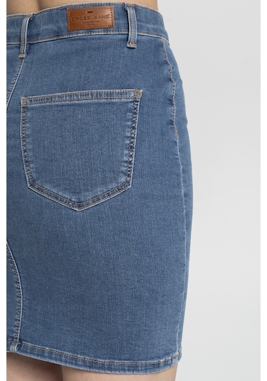 Janie Orta Mavi Mini Jegging Etek C 4520-018 001