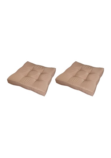 Suntek Magideal Sandalye Koltuk Pedi Minder Kapalı Açık Yemek Deve