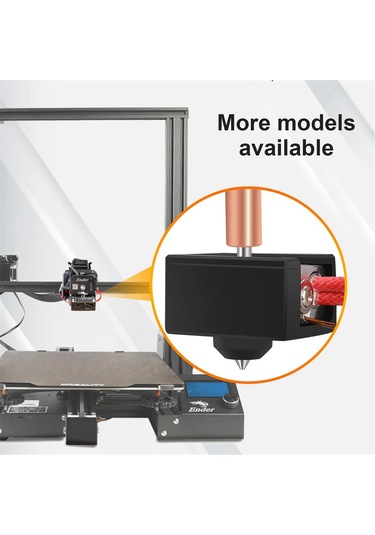 Gatherco Sprite Ekstruder Yükseltme Isıtıcı Bloğu Kiti Yüksek Sıcaklık 300 Titanyum Isı Kesici Ender 3 S1/ender3 S1 Pro İçin