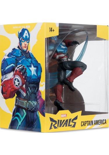 Mcfarlane Toys- Marvel Rivals Captain America 1:10 Scale Collectible
