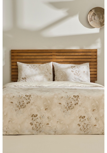 Kaşmir Home Slove Çift Kişilik Nevresim Takımı Gri Gri