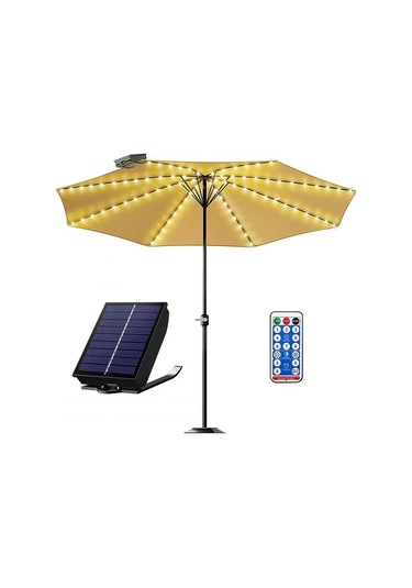 Tenfowee Güneş Enerjili Şemsiye Işığı, 8 Fonksiyonlu Usb Şarjlı, Ip67 Koruma, 104 Led 40 Saat Süreli Islak Beyaz Işık, Çadır Ve Plaj Kullanıma Uygun Beyaz Tenfowee Güneş Enerjili Şemsiye Işığı, 8 Fonksiyonlu Usb Şarjlı, Ip67 Koruma, 104 Led 40 Saat Süreli Islak Beyaz Işık, Çadır Ve Plaj Kullanıma Uygun Beyaz