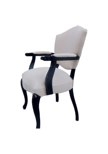 Bengimobilya Berjer Kelebek Sandalye, Kolçaklı, Terletmez Keten Kumaş, Parlak