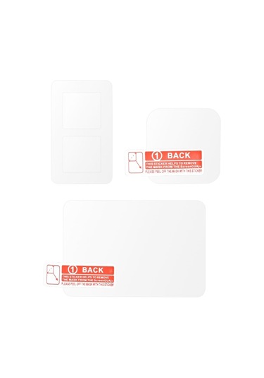 Ayex Hero 8 Temperli Cam Ekran Koruyucu Gopro Hero 8 Uyumlu