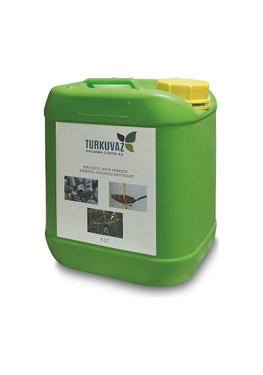5 L .Turkuvaz Doğal Odun Sirkesi (Zararlılara Organik Çözüm)