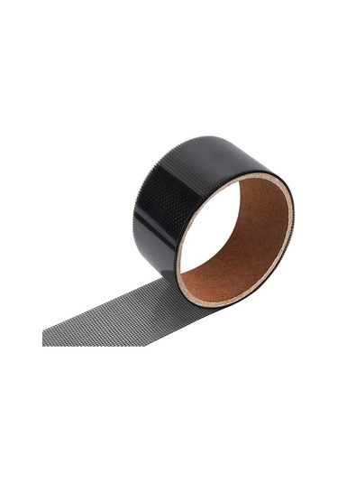 Teltree Fiberglas Perde-moskitonet Tamir Bandı, Siyah, 5cmx200cm - Dayanıklı, Işık Geçirgen, Kolay Uygulama - Pencerelik Aksam Tamiri